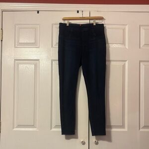 SPANX Women's Skinny Jeans - Dark Blue